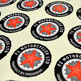best prices for Round Glossy Stickers  